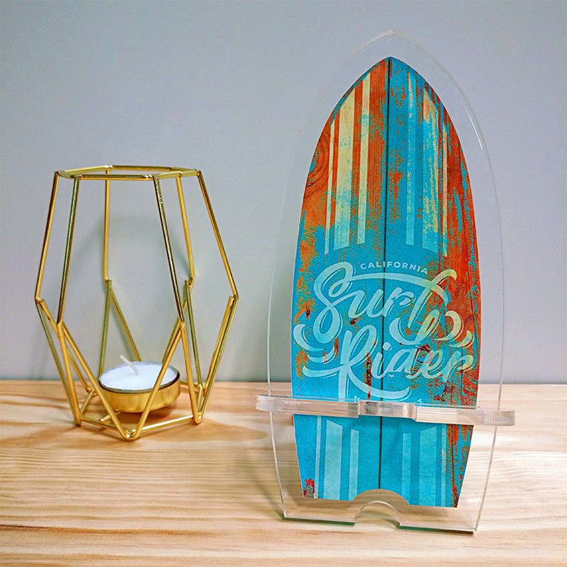 Support Téléphone Surf Rider Bleu Ciel