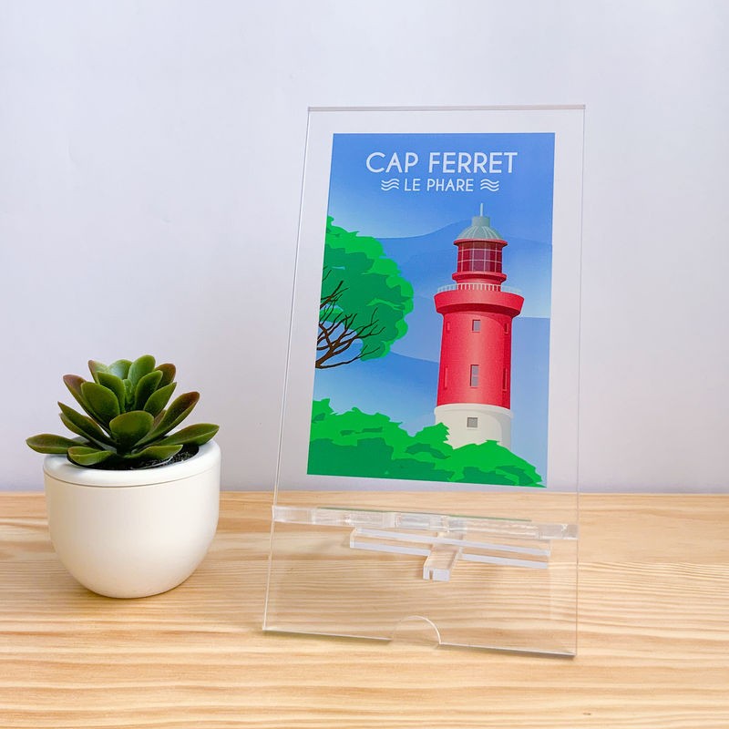 Support de Téléphone Plexiglas – Cap Ferret Le Phare