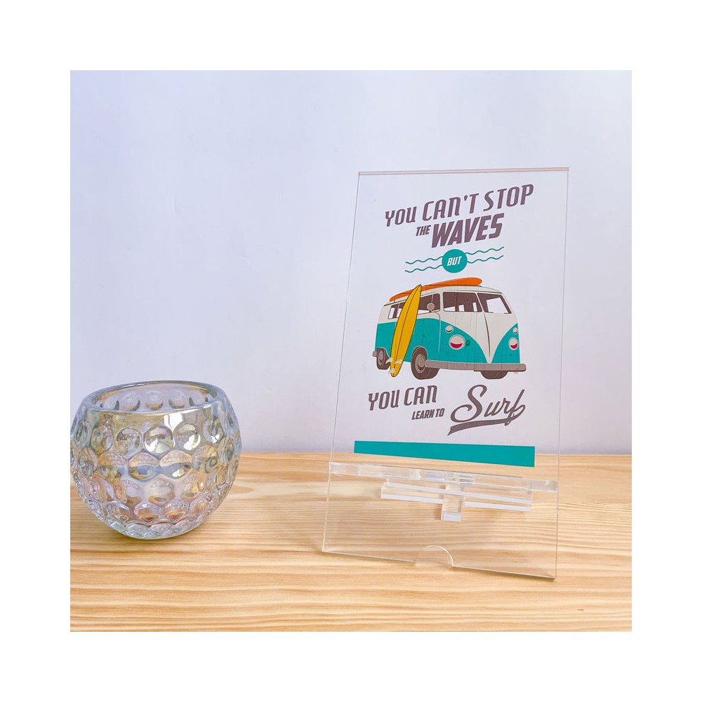 Support de Téléphone Plexiglas – Combi Minibus