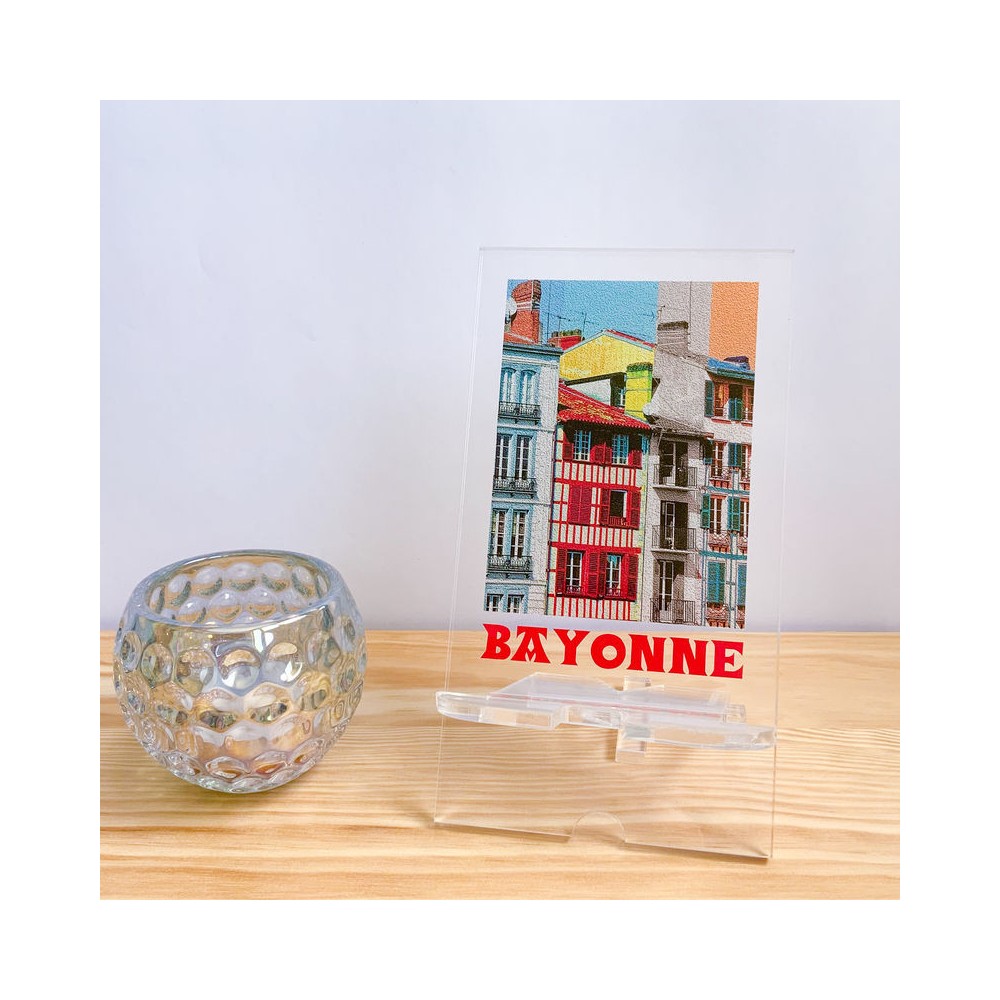 Bayonne Ville - Support de Téléphone Plexiglas