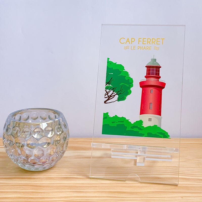 Le Phare Cap Ferret - Support de Téléphone Plexiglas