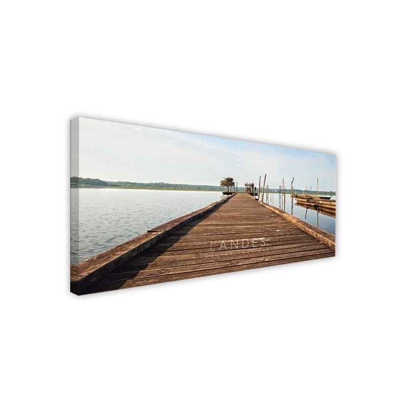 Tableau Toile Lac de Soustons