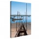 Tableau Toile Bassin d'Arcachon Ponton Ostréicole