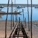 Tableau Toile Bassin d'Arcachon Ponton Ostréicole