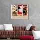 tableau-toile-corrida-montage-fond-bois