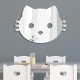 miroir-déco-chaton-kawaii-décoration-murale