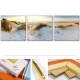 tableau-triptyque-toile-sunset-sur-littoral-atlantique