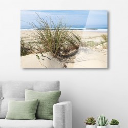 tableau-toile-sud-ouest-dune-et-oyats-côte-atlantique