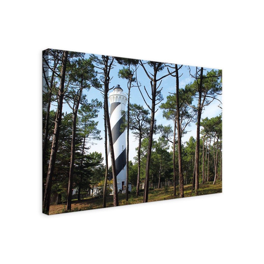 Tableau Toile Phare de Contis Plage