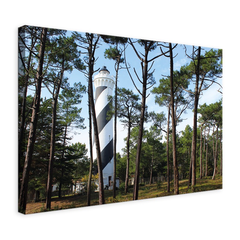Tableau Toile Phare de Contis Plage