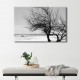 tableau plage de cassy noir et blanc