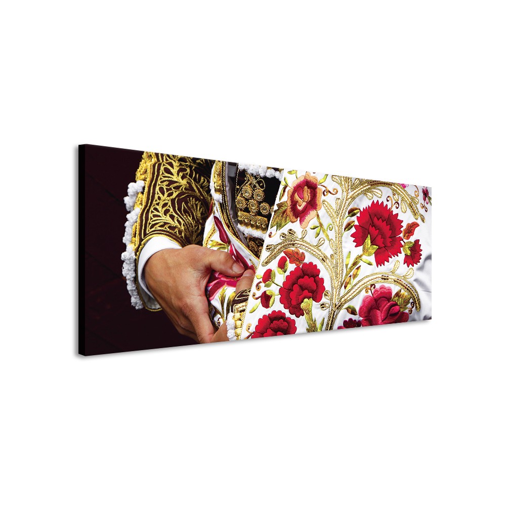 Tableau Toile Corrida Habits Torero