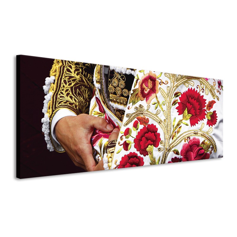 Tableau Toile Corrida Habits Torero