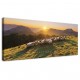 Tableau Toile Montagne Saibi Coucher de Soleil